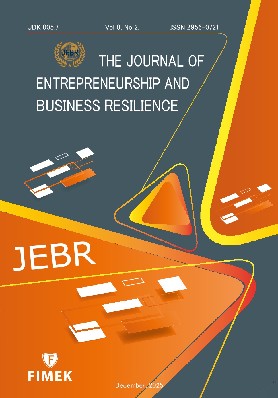 					View Vol. 8 No. 2 (2025): Journal of Entrepreneurship and Business Resilience
				